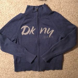 DKNY Knit Zip-up
